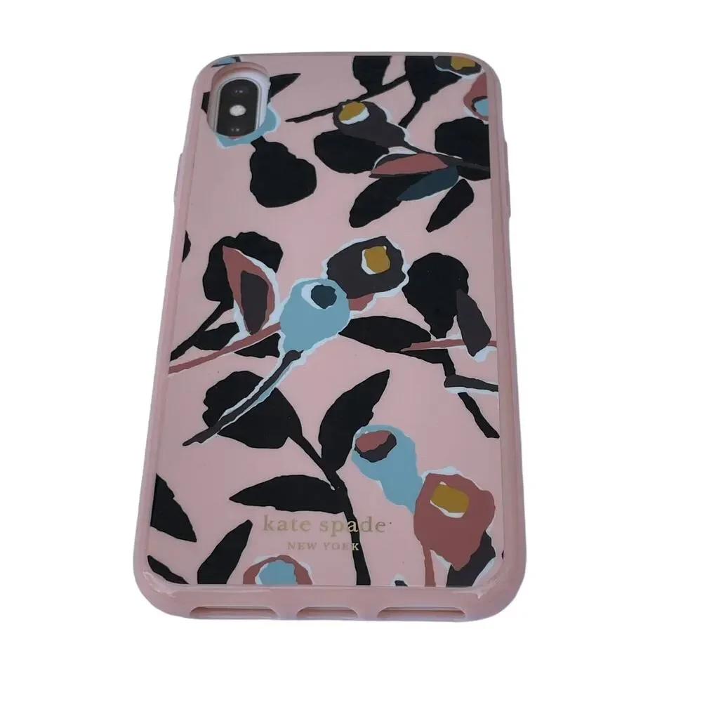 Kate Spade New York Paper Rose iPhone Xs Max Case, Pink Multi